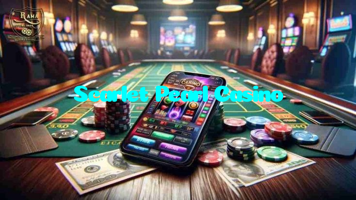 Scarlet Pearl Casino casino presented on mobile device in Pakistan with slots and live games